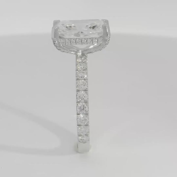 Alana Radiant Cut Engagement Ring