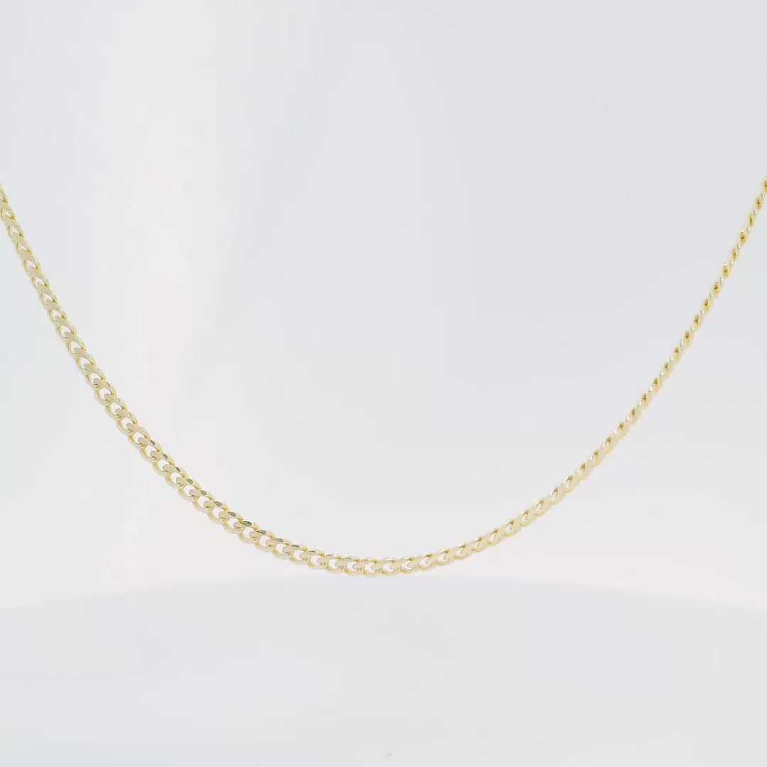 Everyday Curb Chain Necklace (54cm long)