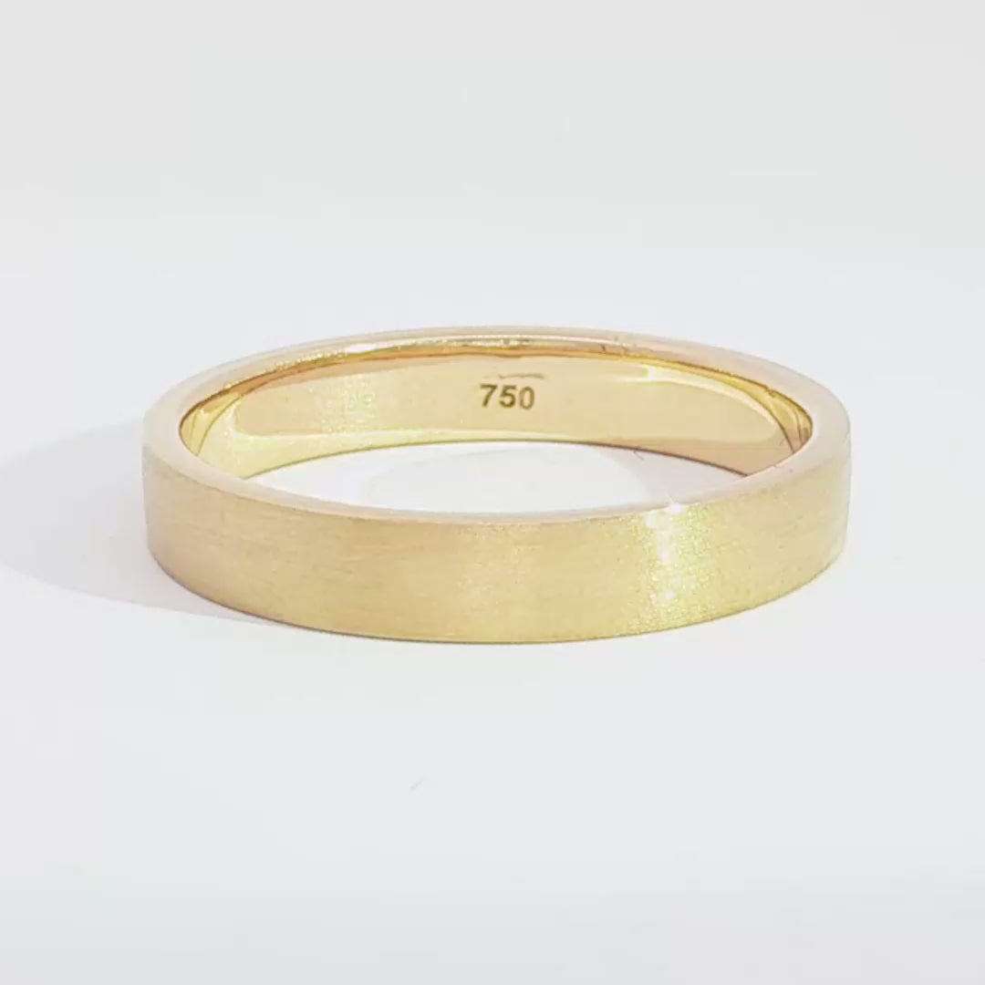 3.5mm Brushed Cigar Band