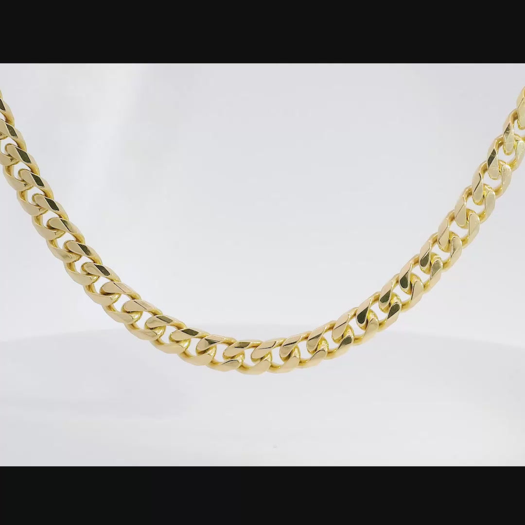 Flat Curb Chain Necklace