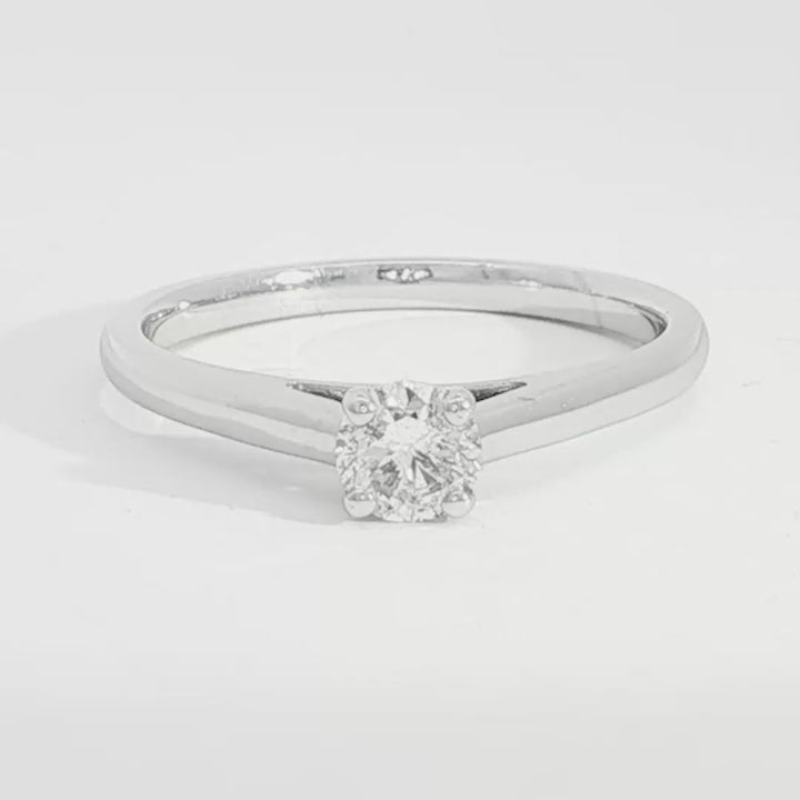 Joy Round Brilliant Cut Engagement Ring