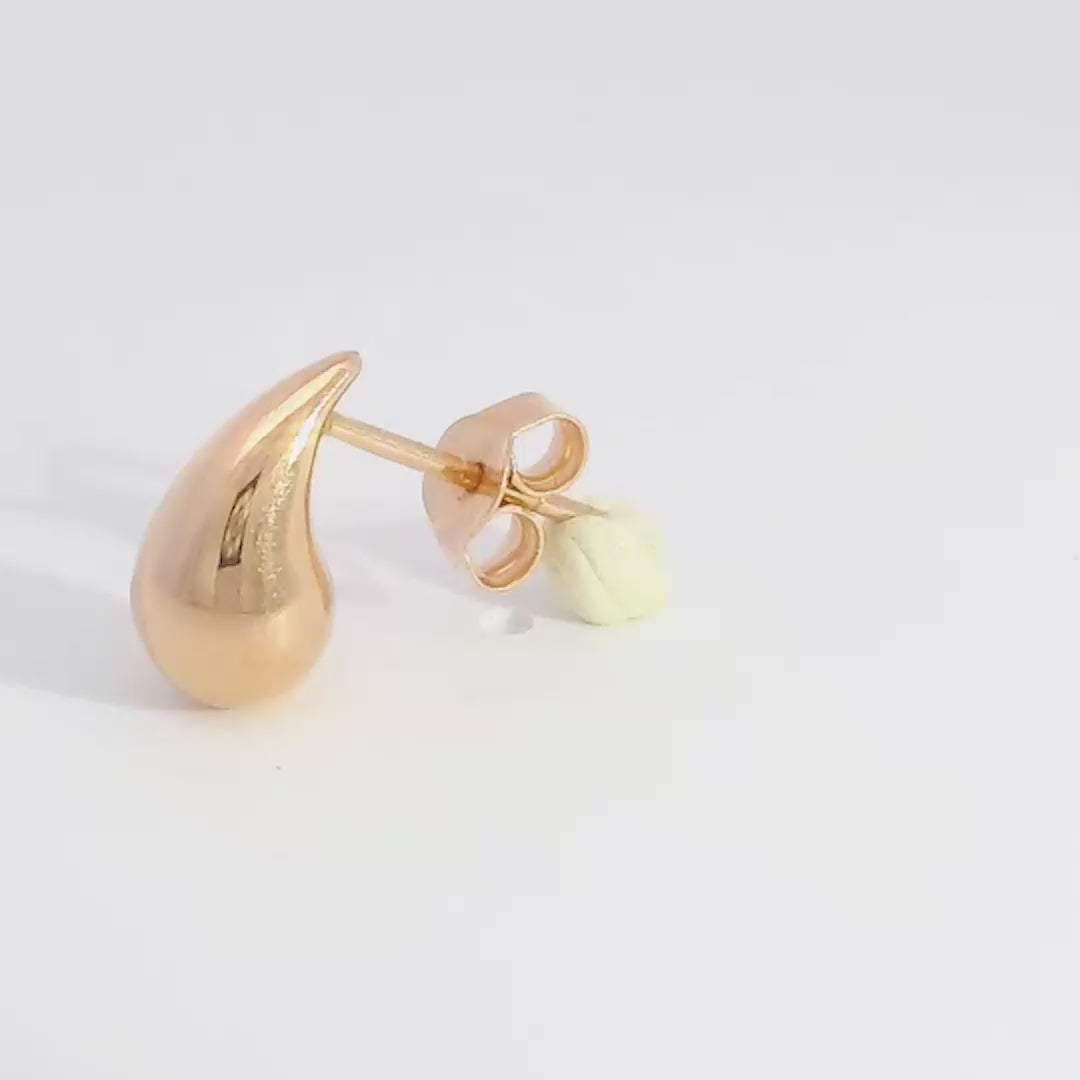 Teardrop Stud Earrings