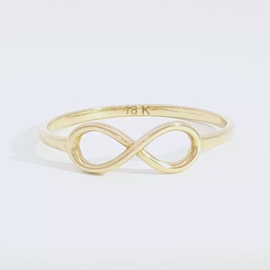 Fine Infinity Ring