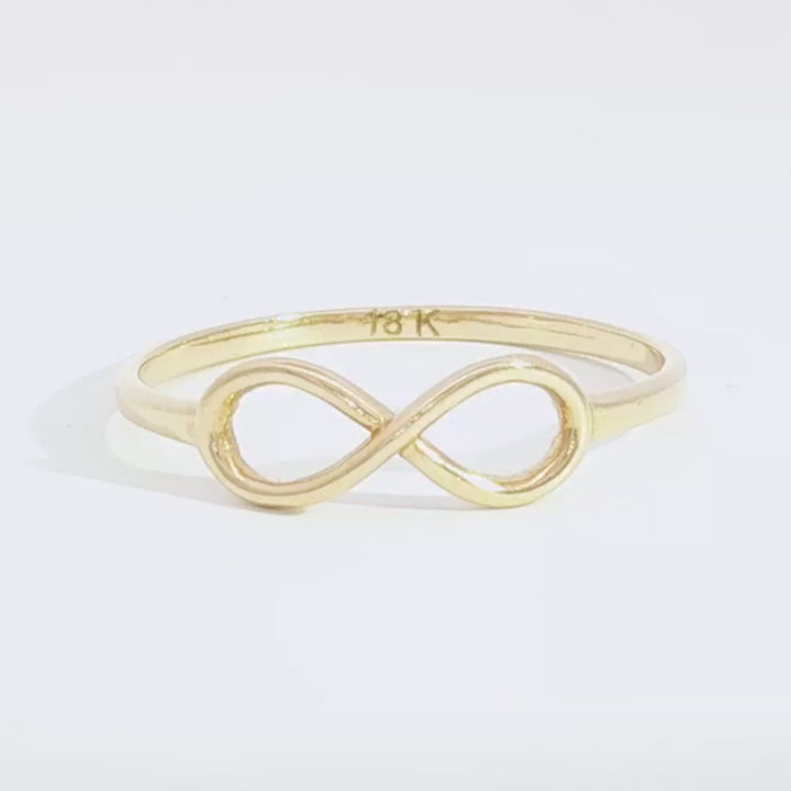 Fine Infinity Ring
