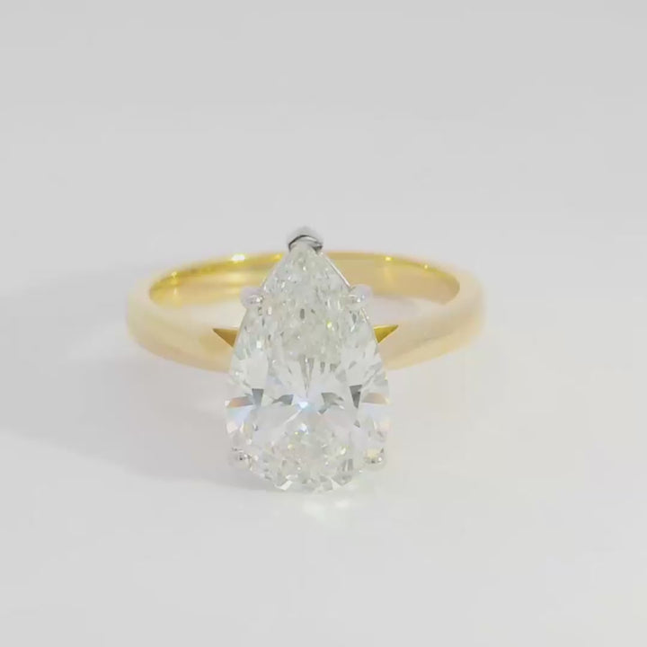 Joanna Pear Cut Engagement Ring
